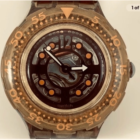 Swatch Scuba 200 Red Marine SDK114 (1994)